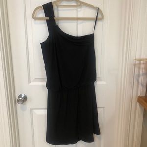 White House Black Market one shoulder dress